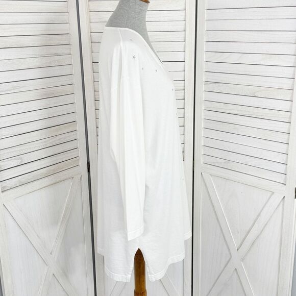 Victoria’s Secret Vintage Capricorn Astrology Cotton Nightshirt White Small - Picture 3 of 11